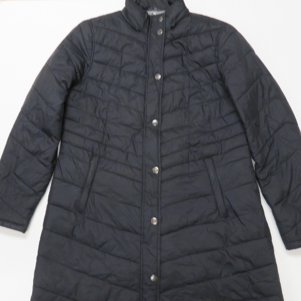 Columbia Black Parka Womens Small Coat Puffer‎
